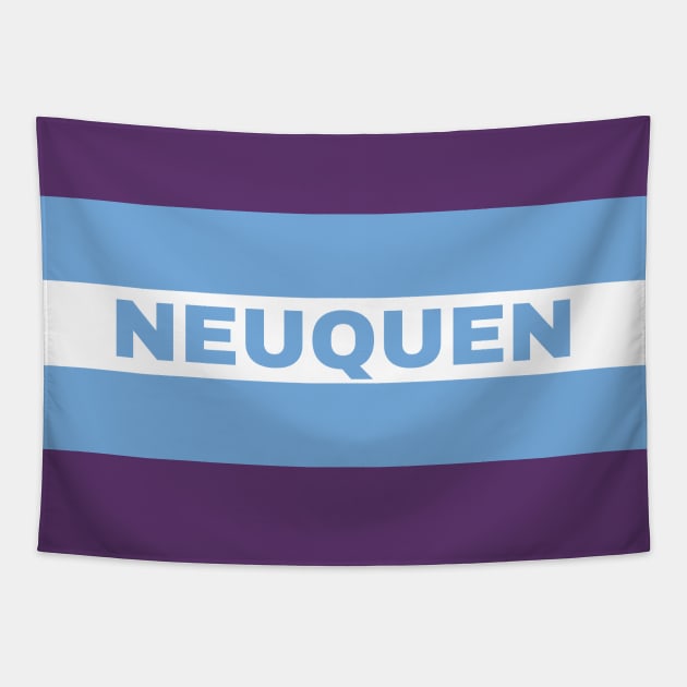 Neuquen City in Argentina Flag Tapestry by aybe7elf