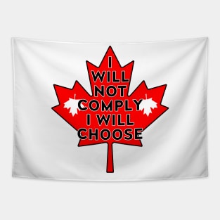 I Will Not Comply 2 Tapestry