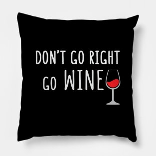 Funny wine Pillow