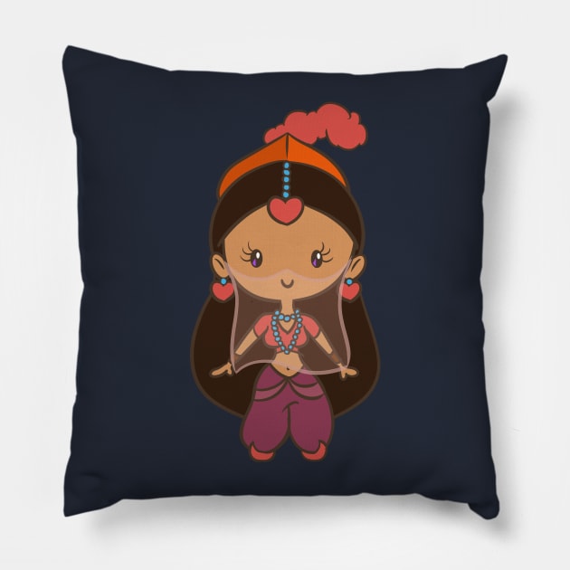 Princess Yum Yum - Lil' CutiE Pillow by Ellador