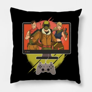 Gaming Characters Pillow