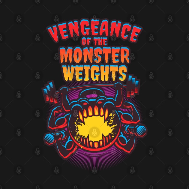 Monster Weights- Gym Horror Movie Parody by Vector-Artist