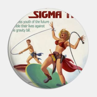 Sky Duelers of Sigma Tau Pin