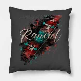 Rancid VINTAGE X Skateboard Pillow