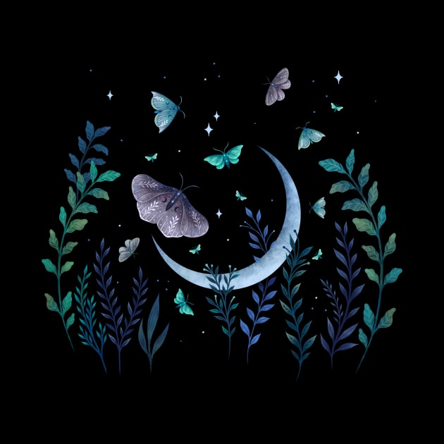 Moth Garden by Episodic Drawing