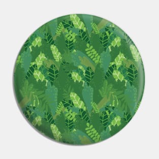 Summer green leaves Pin