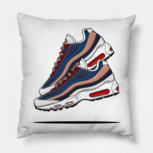 Air Max 95 Sneakers illustration Pillow