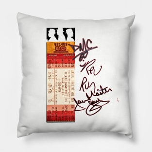 Run DMC concert ticket tribute Pillow