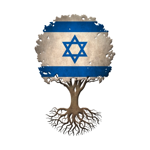 Tree of Life with Israeli Flag by jeffbartels