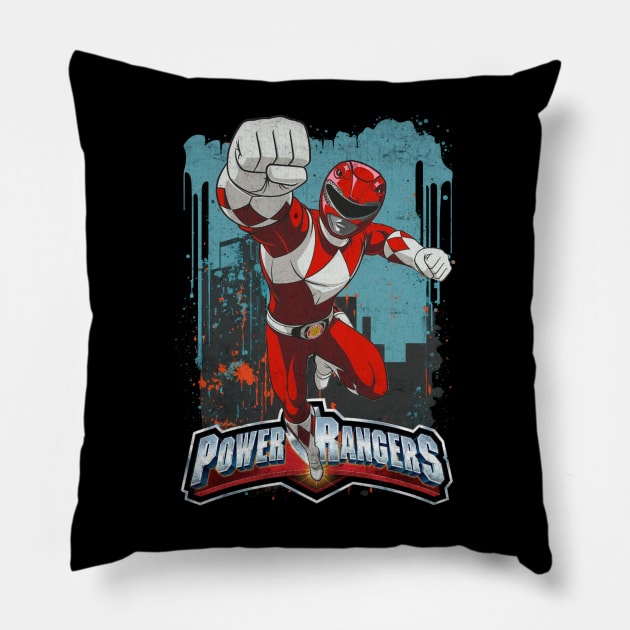 Power Rangers Spd Enforcing Order Across The Galaxy Pillow by RonaldEpperlyPrice