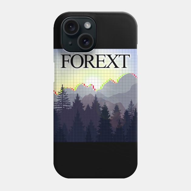 Forext landscape forest Phone Case by AsKartongs