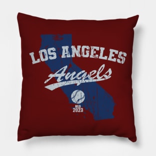 Los Angeles, California - Halos - 2023 Pillow