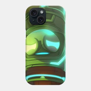 Neon robot Phone Case