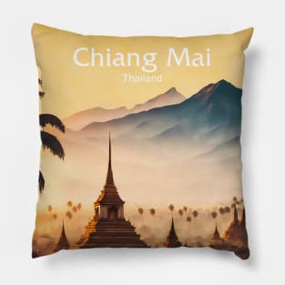 Chiang Mai Thailand No. 1: Mountain Paradise; Temples in Northern Thailand Pillow