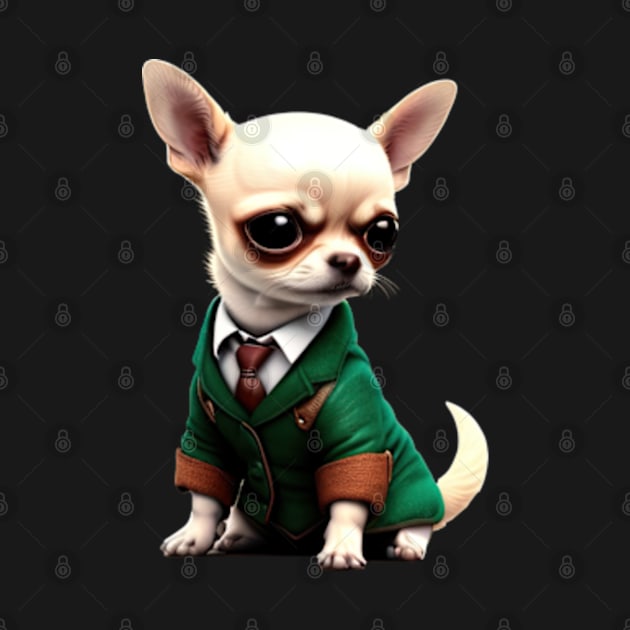 Chihuahua gentleman by IDesign23