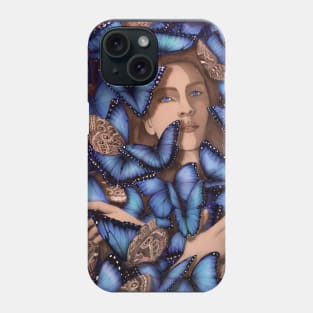 A Moth Among Butterflies Colour Version Phone Case