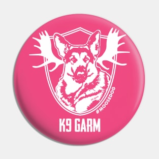 Simply Moosedog (single sided print) Pin