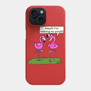 Flamingo with friend Phone Case