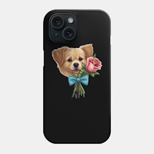 golden retriever boyfriend Phone Case