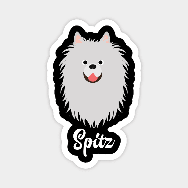 Spitz Magnet by DoggyStyles