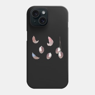 Easter feather watercolor set Phone Case