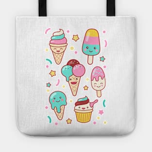 Ice Cream Emoji Mashup #3 Tote