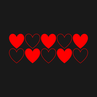 10 Hearts T-Shirt