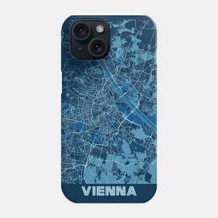 Vienna - Austria Peace City Map Phone Case