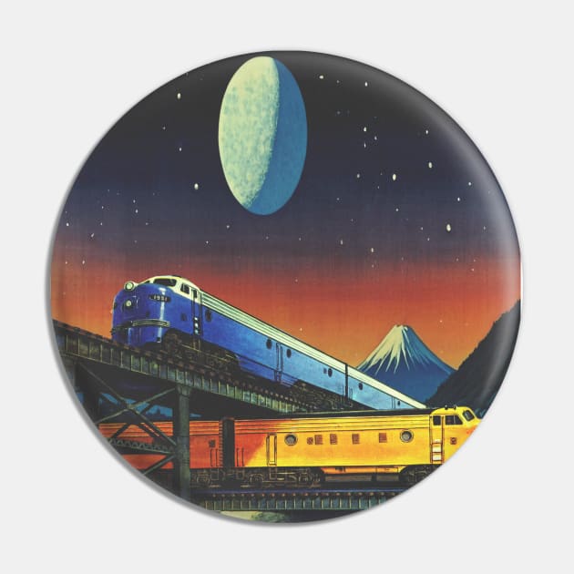 Retro Engines, Cosmic Dreams Pin by Banyu_Urip