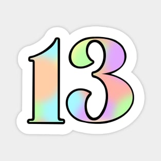 Pastel Holographic Tattoo 13 Magnet