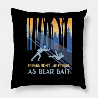 Bear Bait Pillow