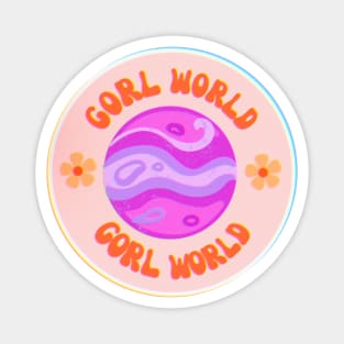 Gorl World Magnet