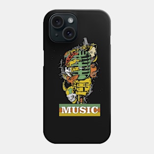 Music is a moral law Phone Case