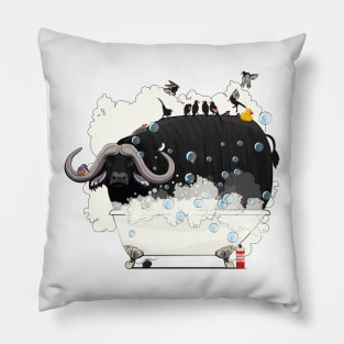 Buffalo in the Bath Pillow