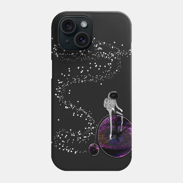 PENNY FARTHING SPACE CYCLE Phone Case by ratkiss