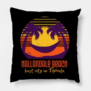 Hallandale Beach Best City In Florida Pillow