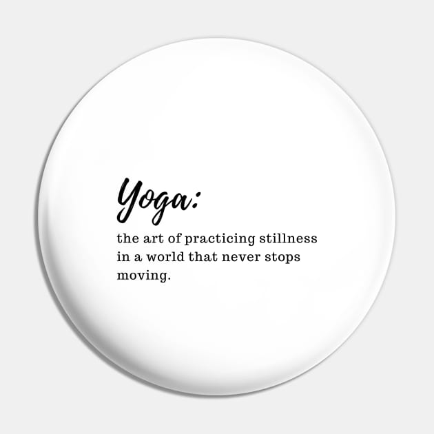 yoga lover Pin by Patterns-Hub