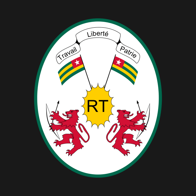 Coat of arms of Togo by Flags of the World