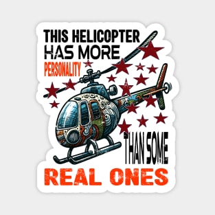 Heli-Doodle Character Magnet