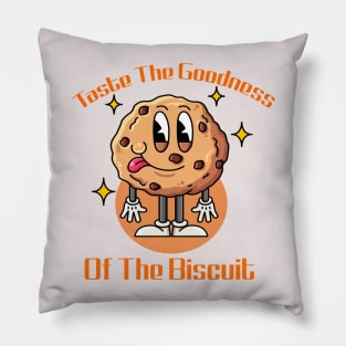 Taste the delicious goodness of biscuits Pillow