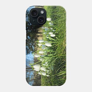 Snowdrops in the Afternoon Sun Phone Case