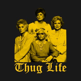 thug life golden T-Shirt