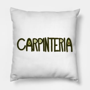 Green Carpinteria Avocado Pillow