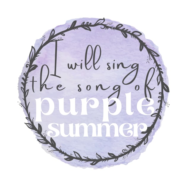 Song of Purple Summer - Spring Awakening by sammimcsporran