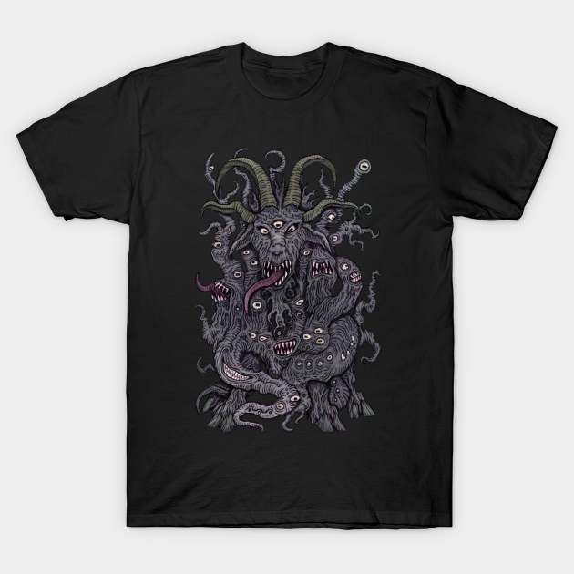Black Goat - Azhmodai 2018 - Lovecraft - T-Shirt