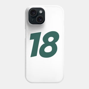 Lance Stroll 18 - Driver Number Phone Case