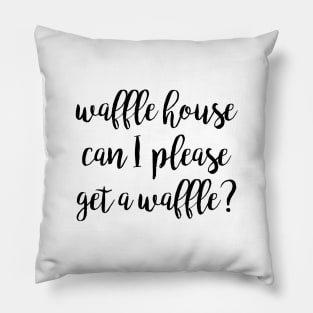 Waffle house Pillow