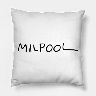 Milpool (Black) Pillow