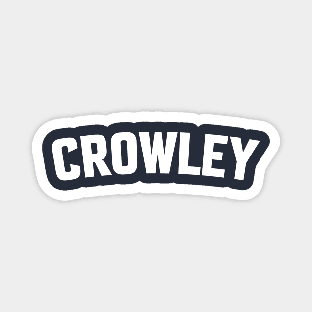 CROWLEY Magnet by LOS ALAMOS PROJECT T