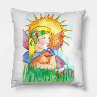 Fairy Tarot The Sun Pillow